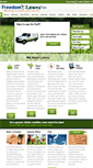 Mobile Screenshot of freedomlawnsofcharleston.com